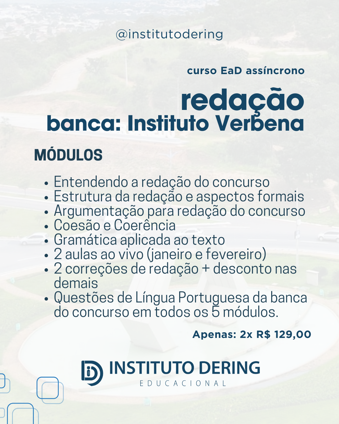 Redação - Instituto Verbena